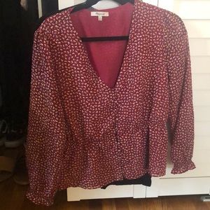 Madewell Tops - Madewell Flower Top Madewell Tops - Madewell Flower Top